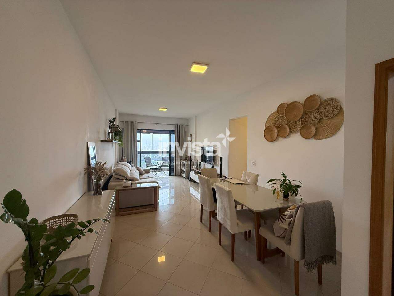 Apartamento &agrave; venda em Santos com 3 su&iacute;tes, varanda e lazer completo na Aparecida - Santos