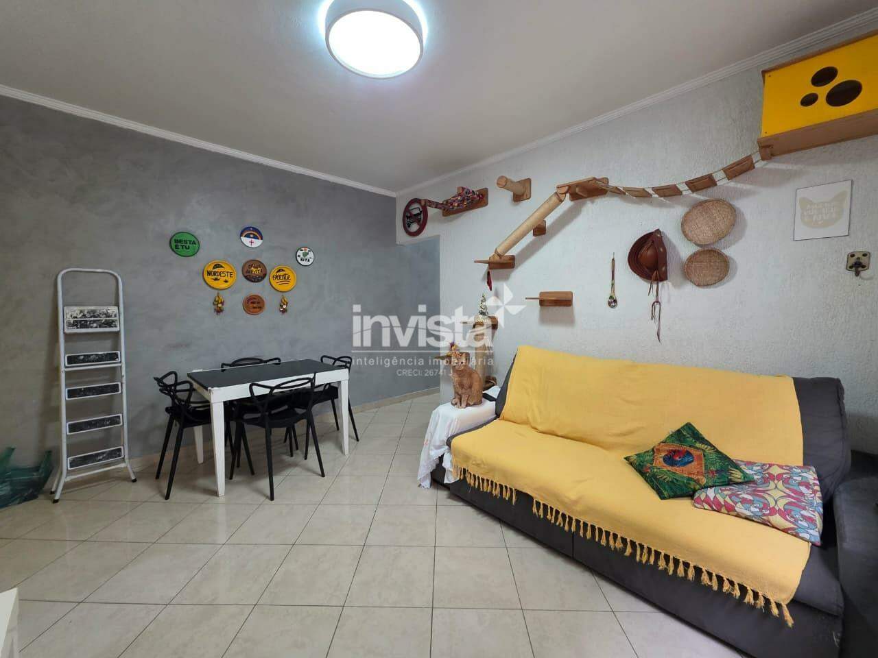 C&oacute;digo: 44964 R$ 425.000,00 Apartamento &agrave; venda em Santos-SP no bairro Boqueir&atilde;o, com 2 dormit&oacute;rios e 75m&sup2; 75 m&sup2; 2 quartos 0 vagas - Santos