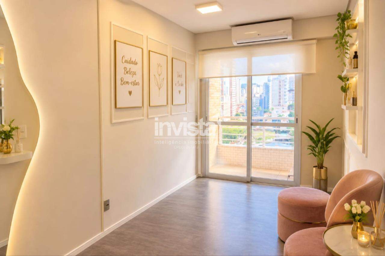 C&oacute;digo: 44973 R$ 365.000,00 Sala Comercial &agrave; venda em Santos-SP no bairro Vila Mathias, com 0 dormit&oacute;rio e 42m&sup2; 42 m&sup2; 0 quartos 1 vaga - Santos