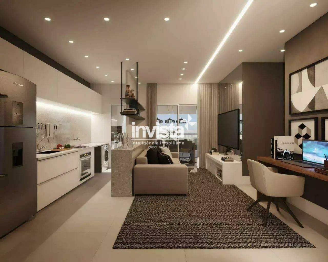 C&oacute;digo: 45037 R$ 1.490.000,00 Apartamento &agrave; venda em Santos-SP no bairro Encruzilhada, com 3 dormit&oacute;rios e 89m&sup2; 89 m&sup2; 3 quartos 2 vagas - Santos