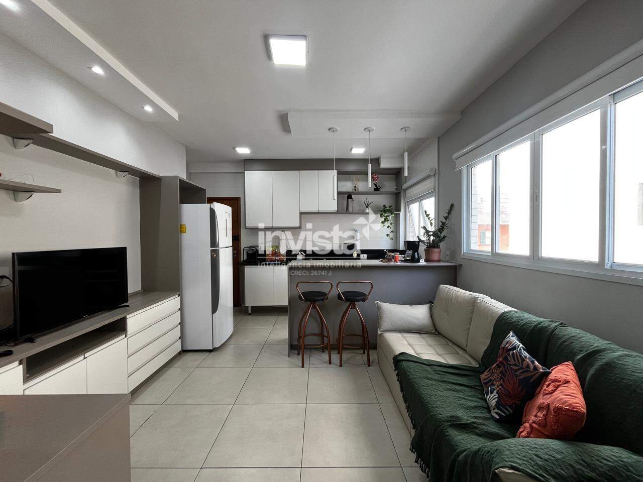 C&oacute;digo: 45045 R$ 479.000,00 Apartamento &agrave; venda em Santos-SP no bairro Jos&eacute; Menino, com 1 dormit&oacute;rio e 34m&sup2; 34 m&sup2; 1 quarto 0 vagas - Santos