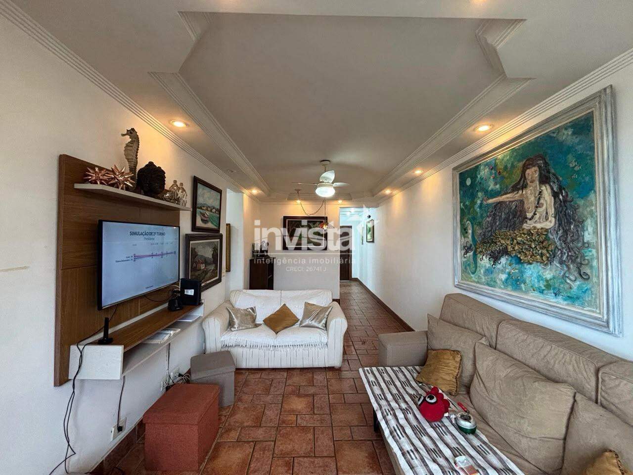 C&oacute;digo: 45052 R$ 750.000,00 Apartamento &agrave; venda em Santos-SP no bairro Jos&eacute; Menino, com 2 dormit&oacute;rios e 91m&sup2; 91 m&sup2; 2 quartos 1 vaga - Santos
