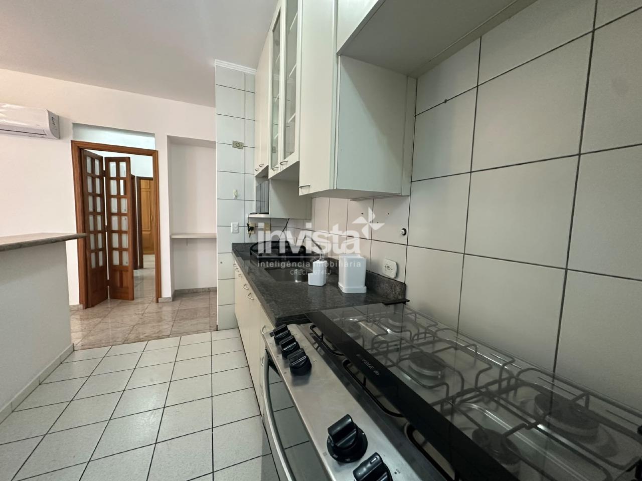 Apartamento de 2 Quartos Mobiliado no Gonzaga! - Santos