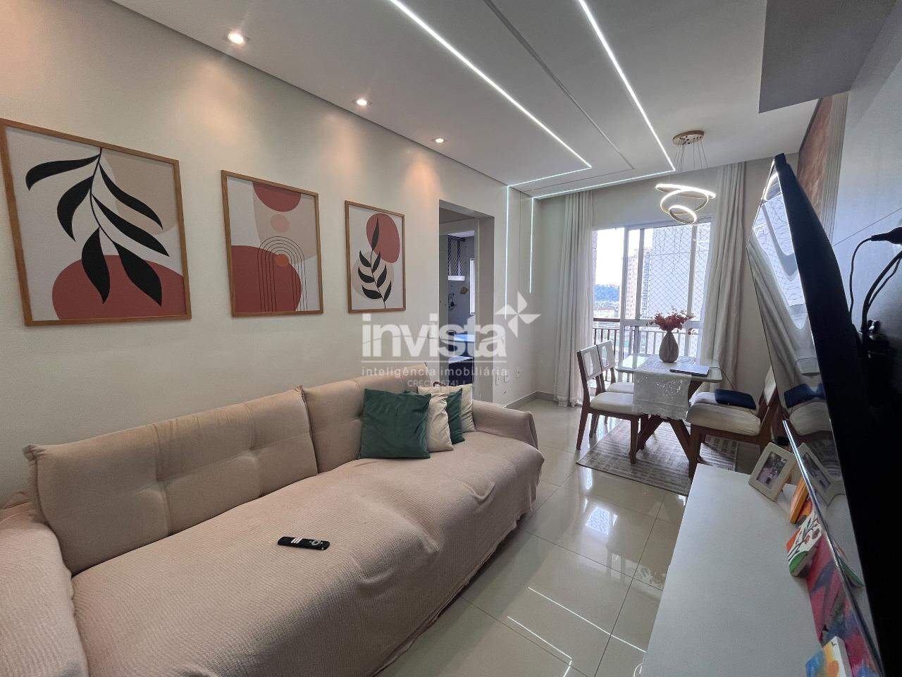 C&oacute;digo: 45057 R$ 400.000,00 Apartamento &agrave; venda em Santos-SP no bairro CASTELO, com 2 dormit&oacute;rios e 48m&sup2; 48 m&sup2; 2 quartos 1 vaga - Santos