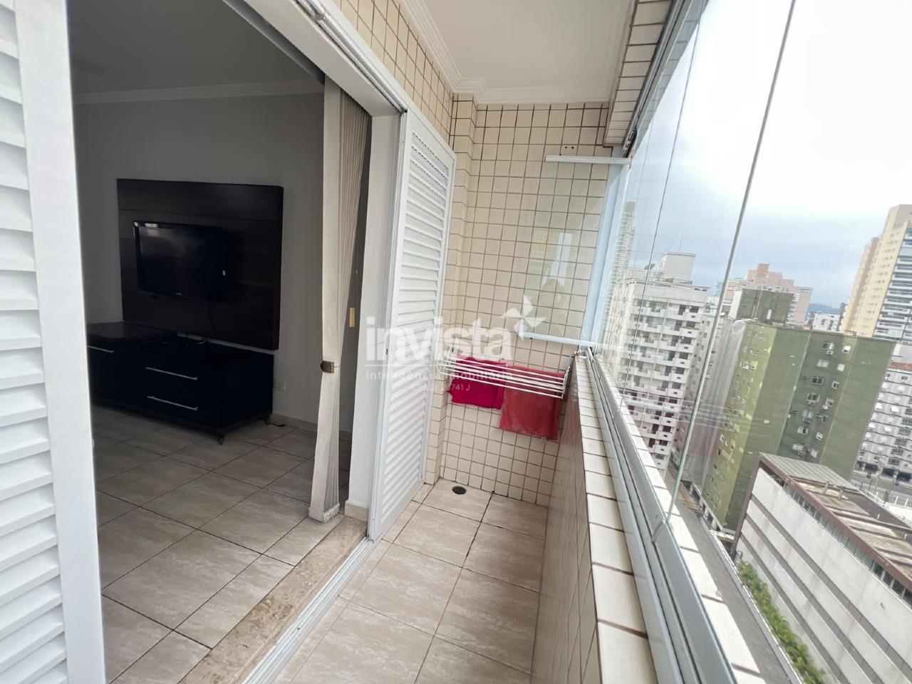 Apartamento para loca&ccedil;&atilde;o na Pomp&eacute;ia - Santos