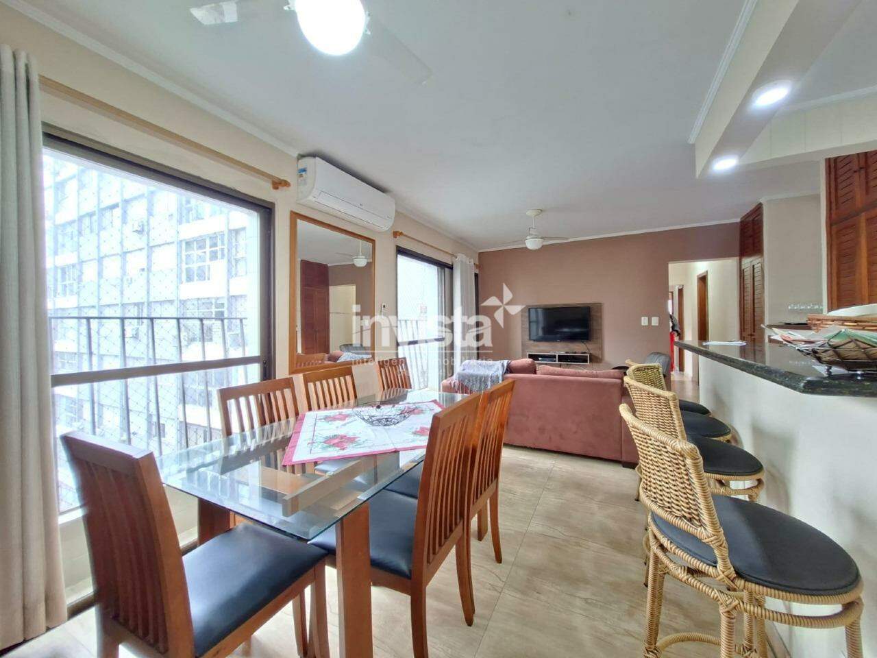 C&oacute;digo: 45079 R$ 1.090.000,00 Apartamento &agrave; venda em Santos-SP no bairro Boqueir&atilde;o, com 3 dormit&oacute;rios e 120m&sup2; 120 m&sup2; 3 quartos 1 vaga - Santos