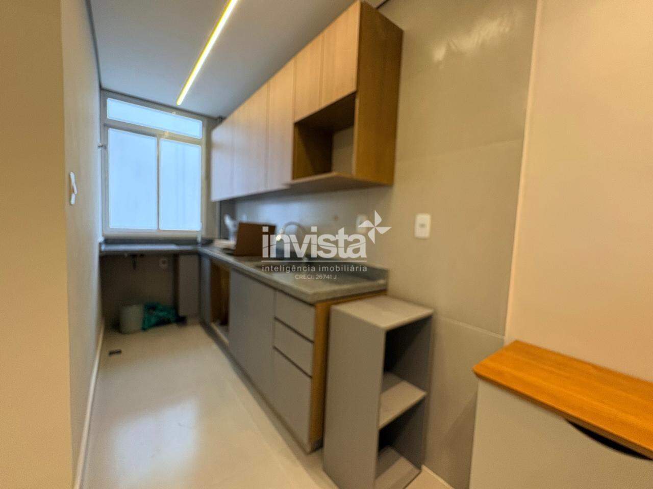 Apartamento &agrave; venda no bairro Pomp&eacute;ia - Santos