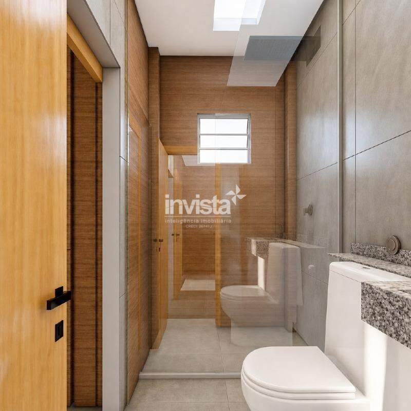 Apartamento &agrave; venda no bairro Gonzaga - Santos