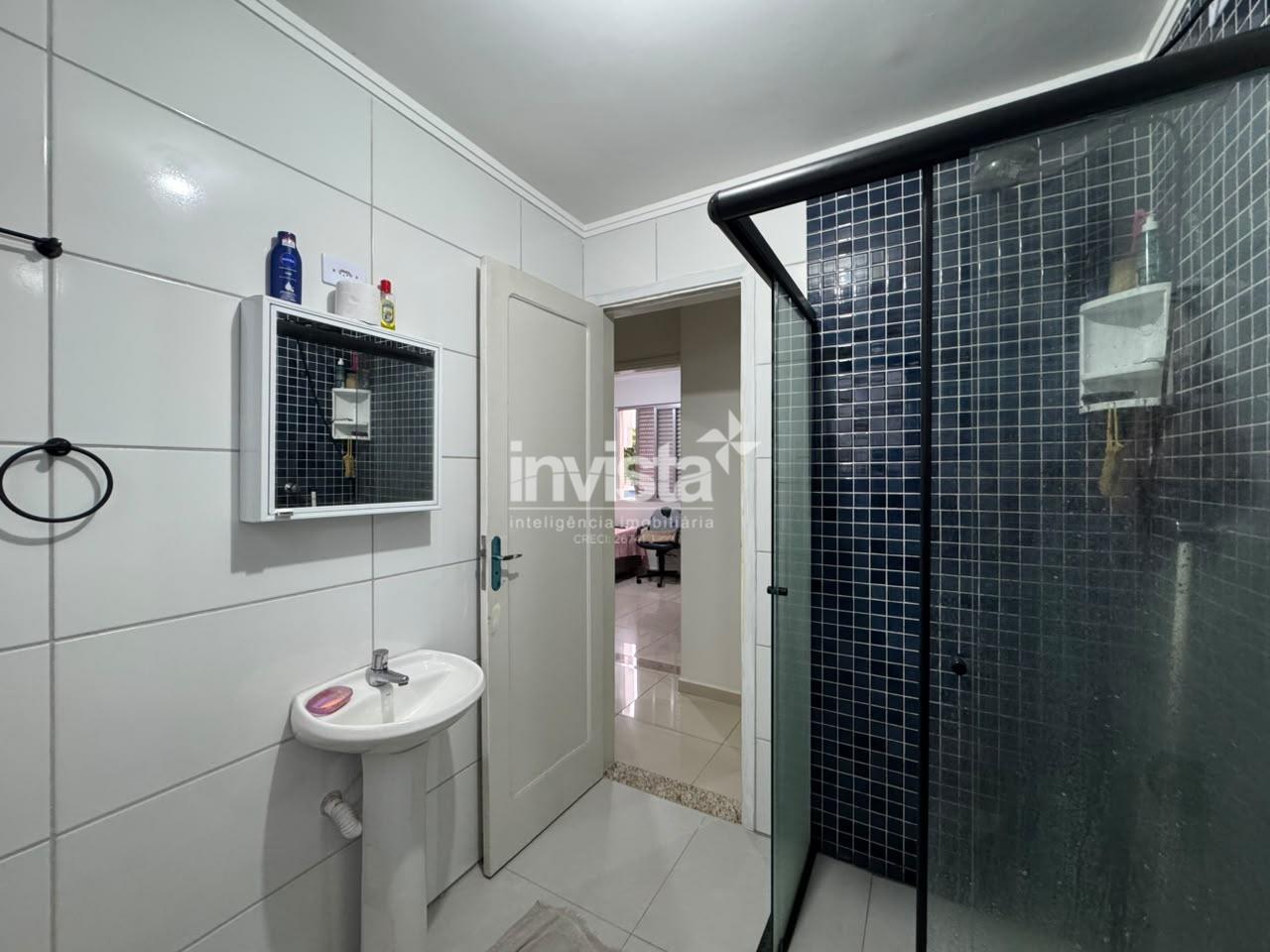 Apartamento para aluguel no bairro Gonzaga - Santos