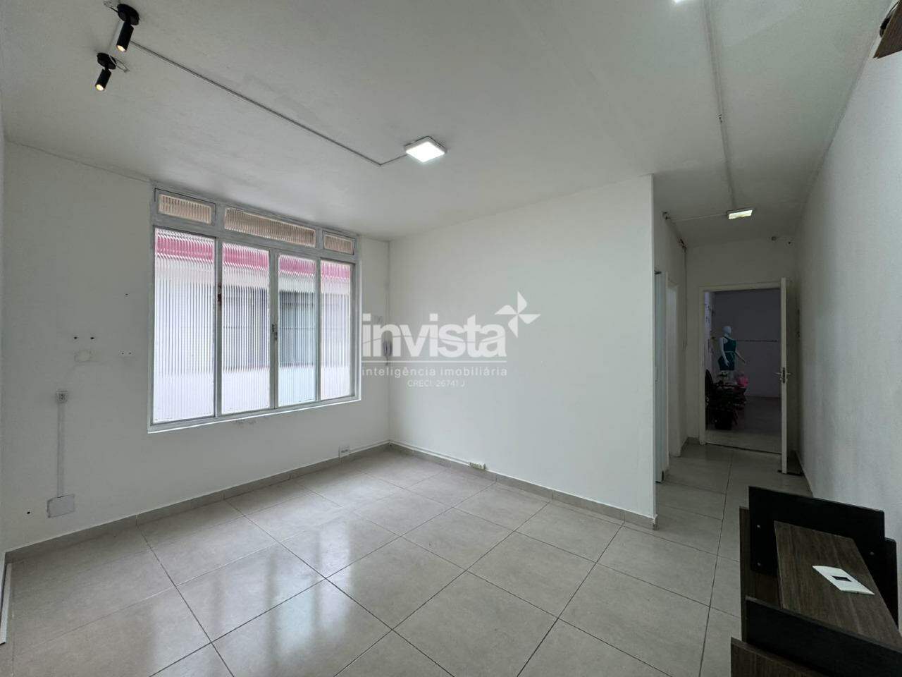 Sala Comercial para Loca&ccedil;&atilde;o | 64 m&sup2; | Pr&oacute;ximo ao Shopping Praiamar - Santos