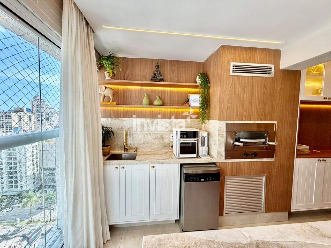 Apartamento &agrave; venda no bairro Gonzaga - Santos