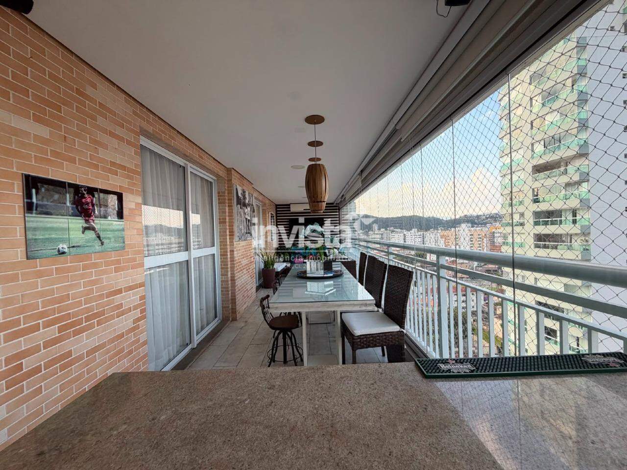 Apartamento &agrave; venda no bairro Gonzaga - Santos