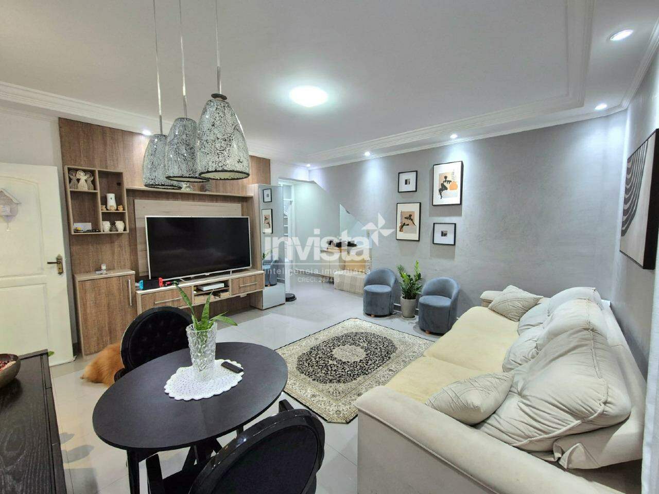 C&oacute;digo: 45129 R$ 1.300.000,00 Casa &agrave; venda em Santos-SP no bairro Marap&eacute;, com 3 dormit&oacute;rios e 134m&sup2; 134 m&sup2; 3 quartos 1 vaga - Santos