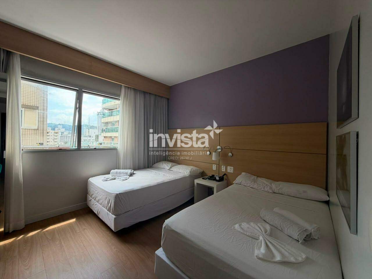 C&oacute;digo: 45133 R$ 390.000,00 Apartamento &agrave; venda em Santos-SP no bairro Pomp&eacute;ia, com 1 dormit&oacute;rio e 28m&sup2; 28 m&sup2; 1 quarto 1 vaga - Santos