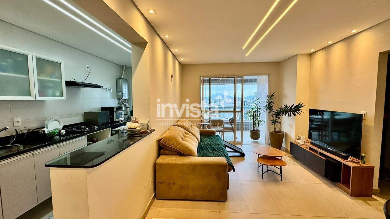 C&oacute;digo: 45137 R$ 1.290.000,00 Apartamento &agrave; venda em Santos-SP no bairro Boqueir&atilde;o, com 2 dormit&oacute;rios e 82m&sup2; 82 m&sup2; 2 quartos 1 vaga - Santos