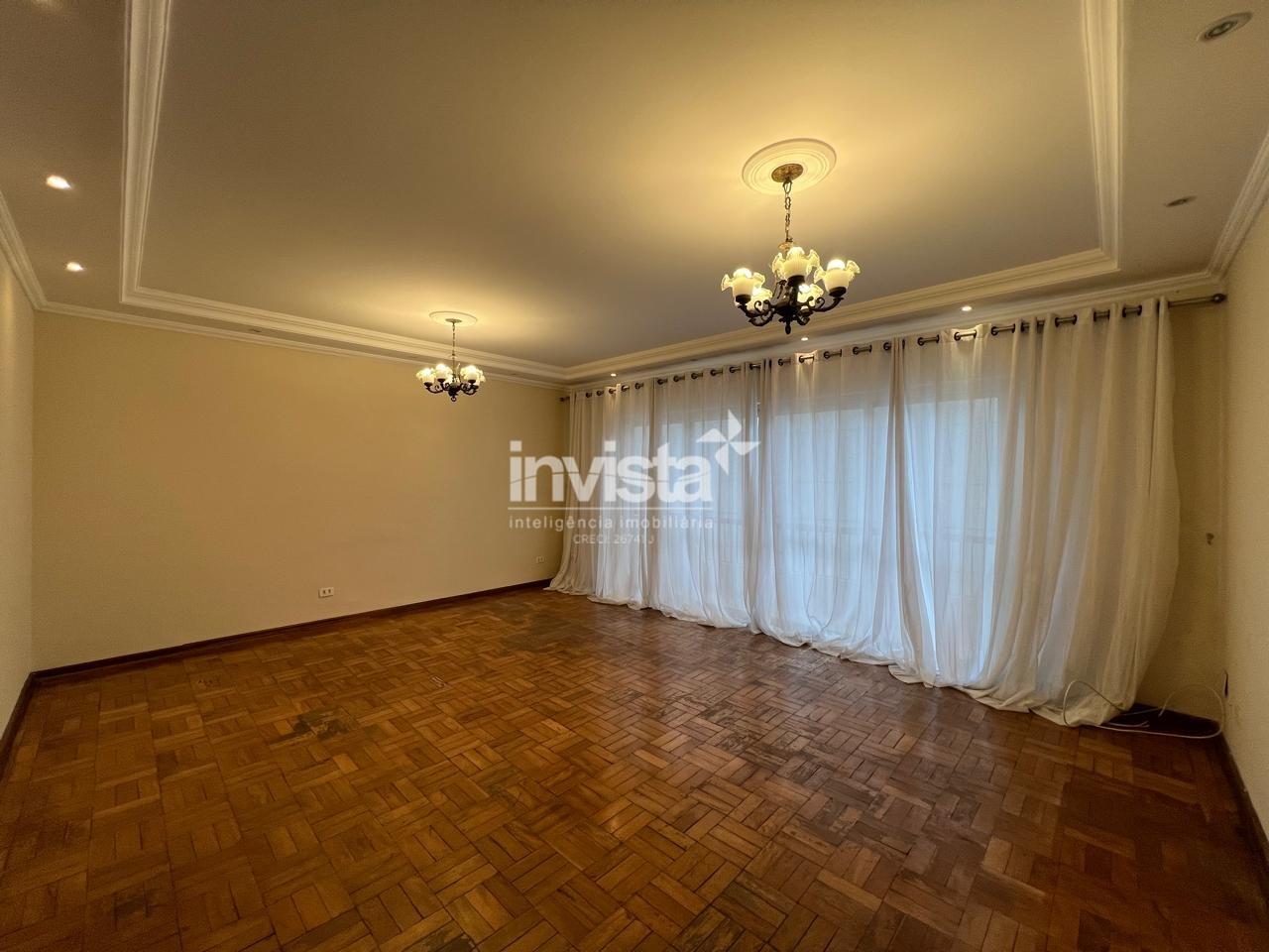C&oacute;digo: 45141 R$ 6.500,00 Apartamento para alugar em Santos-SP no bairro Jos&eacute; Menino, com 3 dormit&oacute;rios e 146m&sup2; 146 m&sup2; 3 quartos 2 vagas - Santos