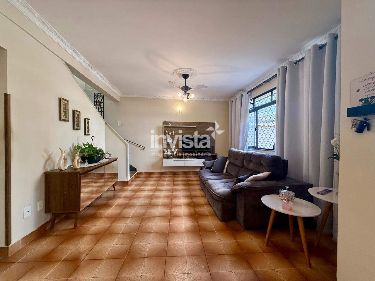 Casa &agrave; venda no bairro Campo Grande - Santos