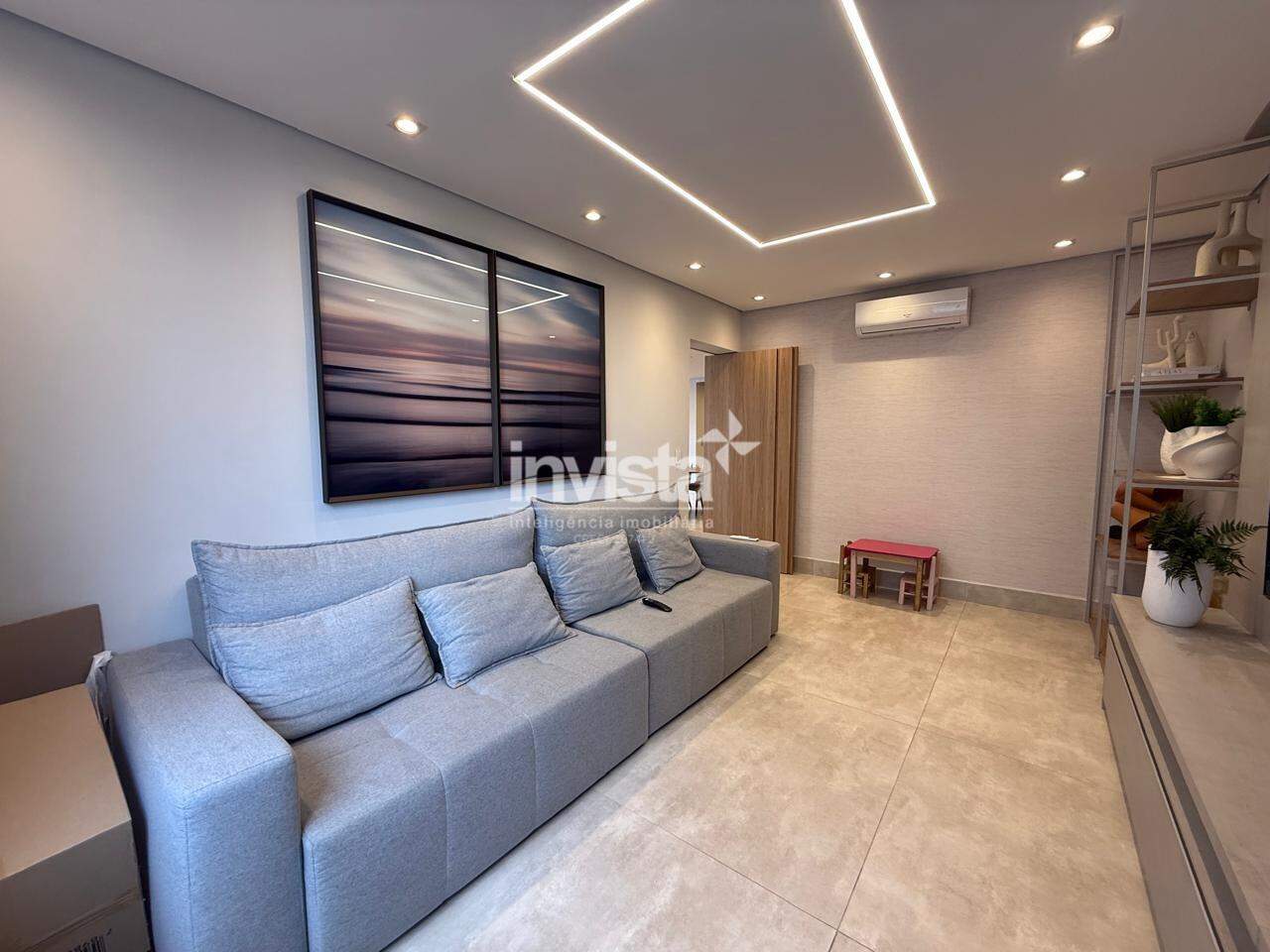 Apartamento para aluguel no bairro Embar&eacute; - Santos