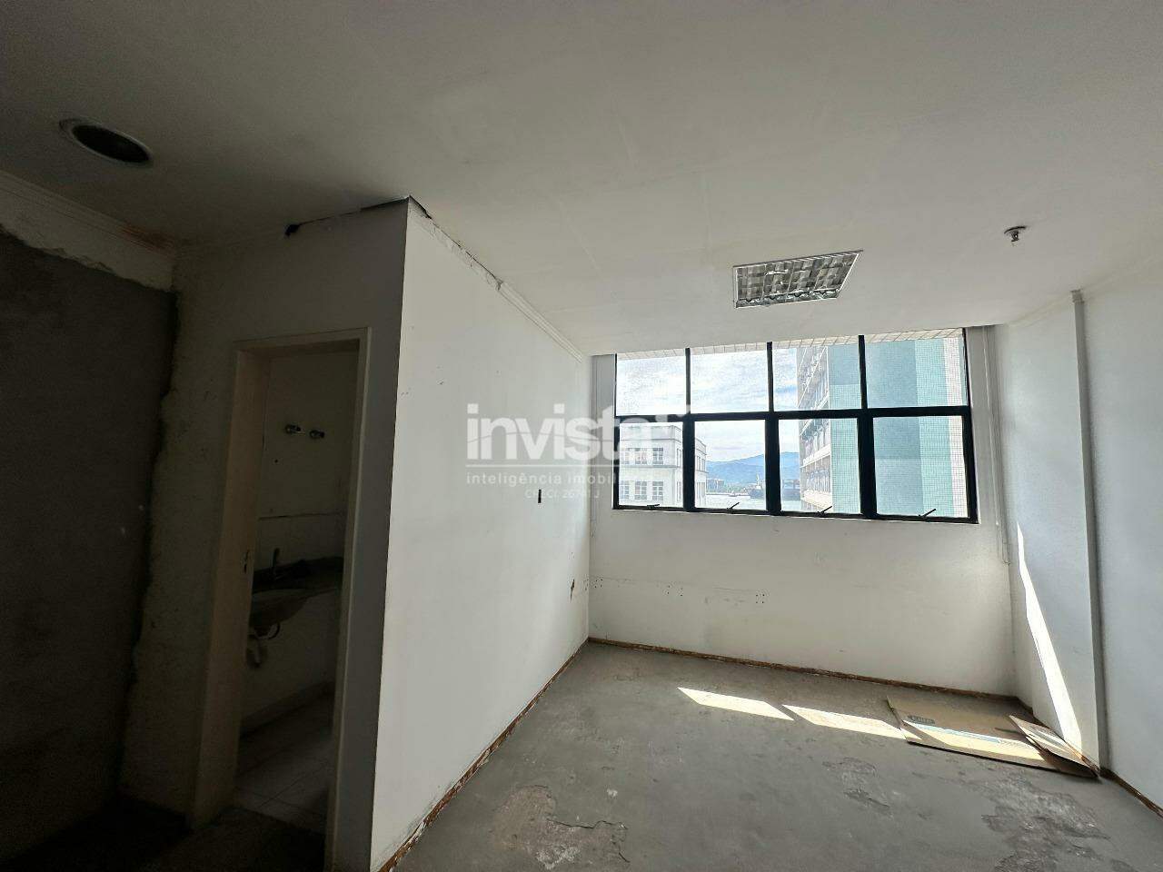 SALA COMERCIAL PARA ALUGAR NO CENTRO DE SANTOS - Santos