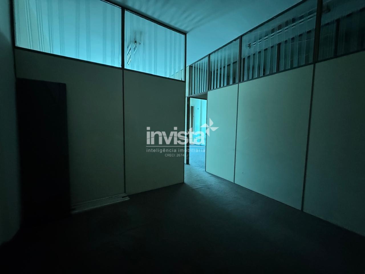 Sala Comercial com 210m&sup2; no Centro de Santos - Santos