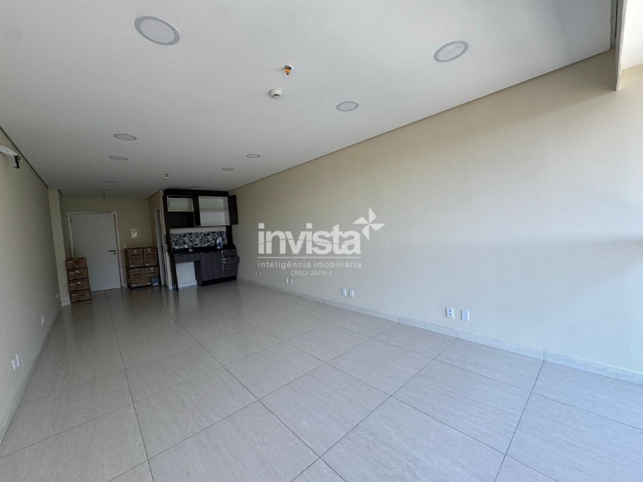 Sala Comercial para aluguel no bairro VALONGO - Santos