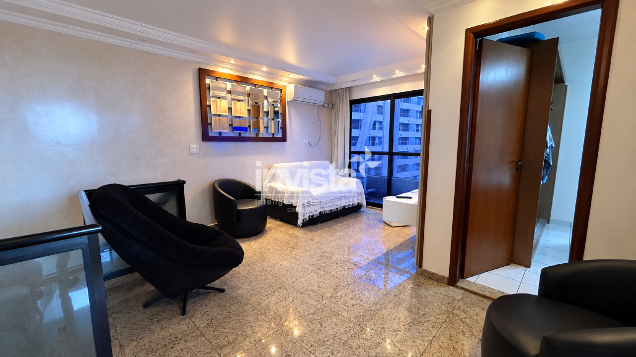 C&oacute;digo: 45181 R$ 6.900,00 Cobertura Duplex para alugar em Santos-SP no bairro Encruzilhada, com 3 dormit&oacute;rios e 147m&sup2; 147 m&sup2; 3 quartos 2 vagas - Santos