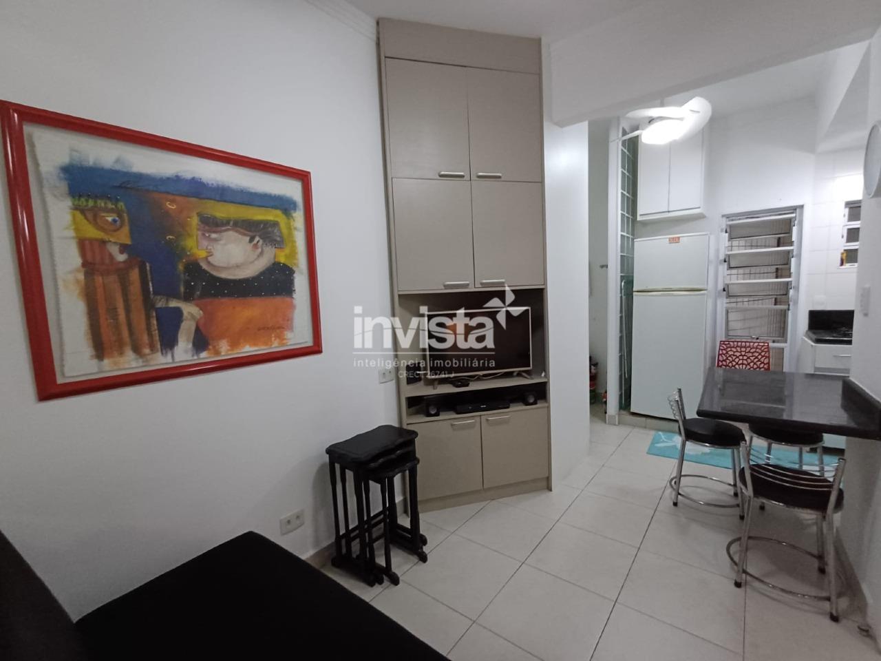 C&oacute;digo: 45184 R$ 3.000,00 Apartamento para alugar em Santos-SP no bairro Gonzaga, com 1 dormit&oacute;rio e 36m&sup2; 36 m&sup2; 1 quarto 1 vaga - Santos