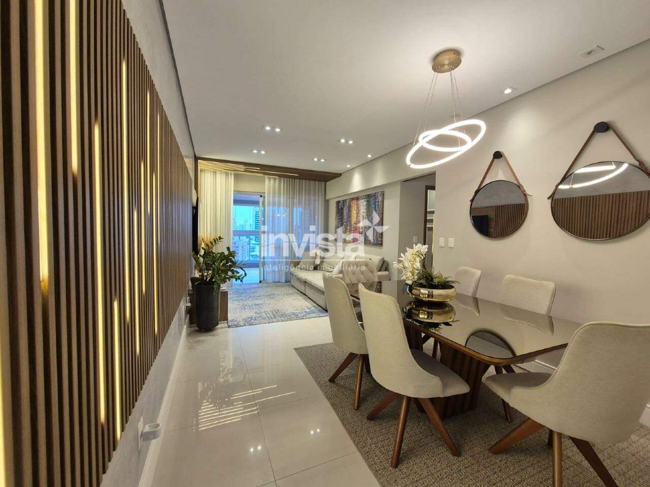 Apartamento &agrave; venda no bairro Pomp&eacute;ia - Santos