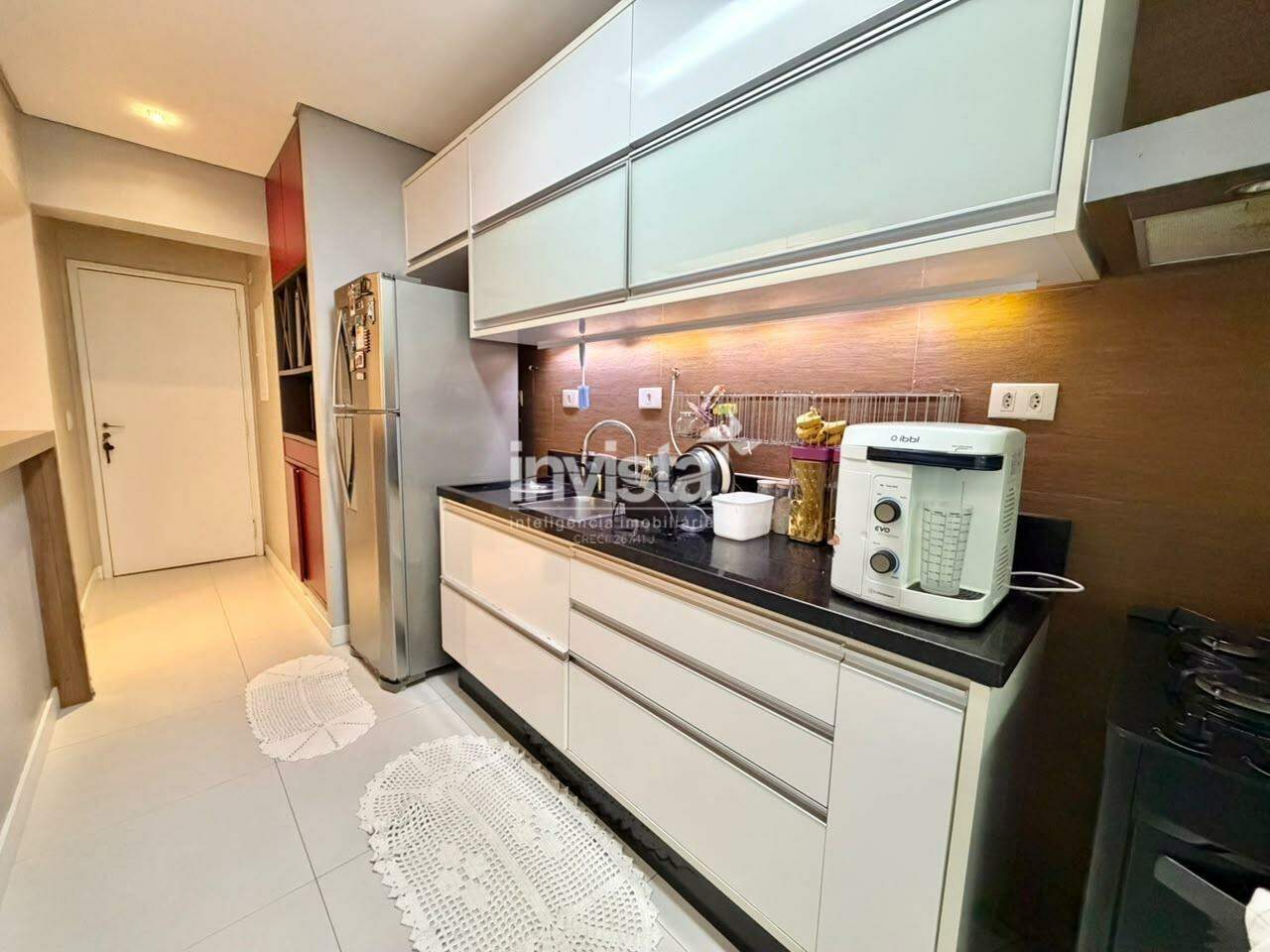 Apartamento &agrave; venda no bairro Vila Mathias - Santos