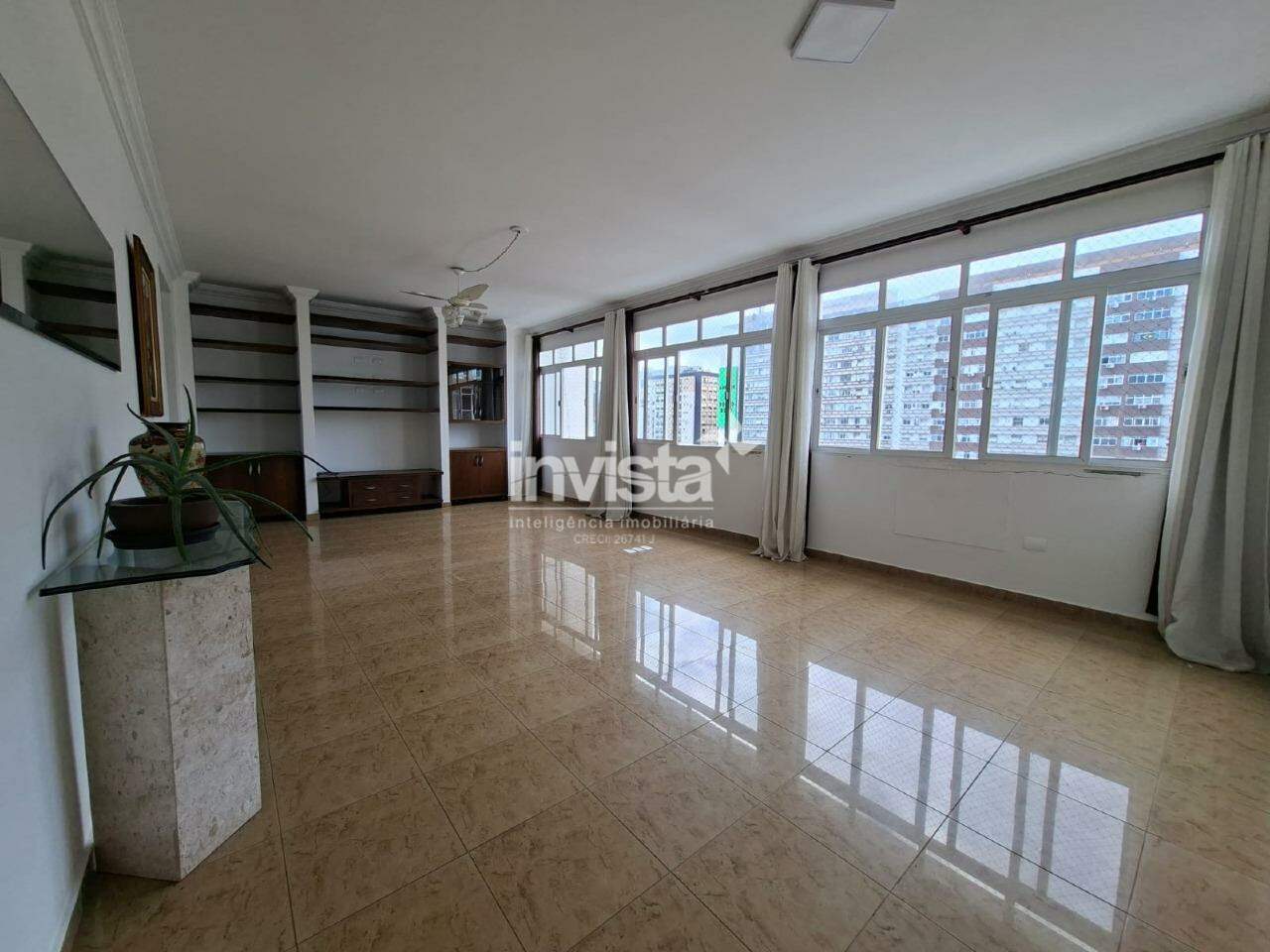C&oacute;digo: 45260 R$ 6.800,00 Apartamento para alugar em Santos-SP no bairro Gonzaga, com 2 dormit&oacute;rios e 124m&sup2; 124 m&sup2; 2 quartos 1 vaga - Santos