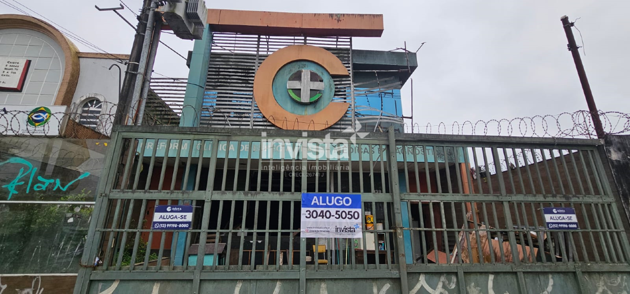 C&oacute;digo: 45292 R$ 15.000,00 Pr&eacute;dio Inteiro para alugar em Santos-SP no bairro SAO JORGE, com 0 dormit&oacute;rio e 900m&sup2; 900 m&sup2; 0 quartos 0 vagas - Santos