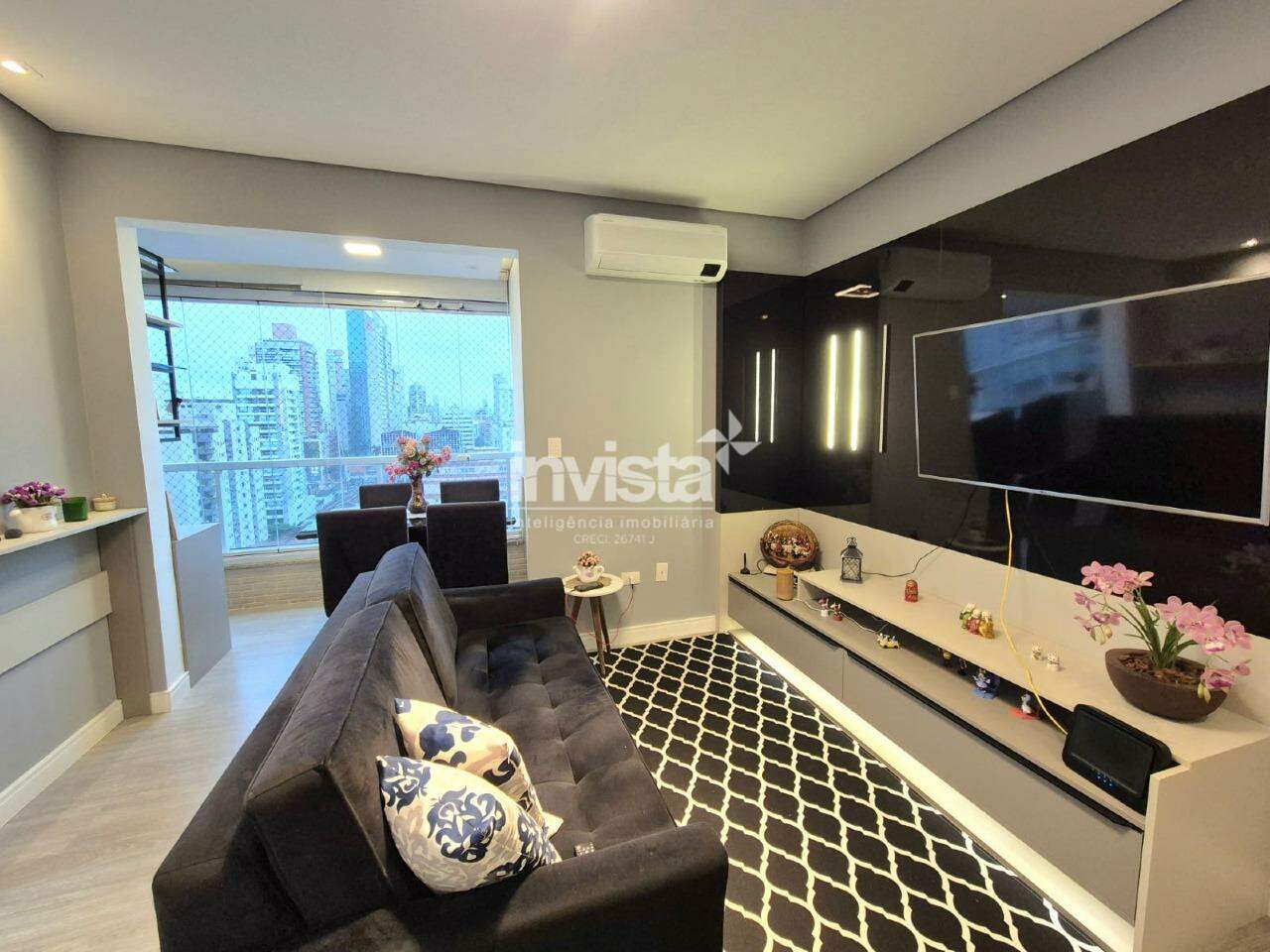 C&oacute;digo: 45295 R$ 1.595.000,00 Apartamento &agrave; venda em Santos-SP no bairro Gonzaga, com 2 dormit&oacute;rios e 92m&sup2; 92 m&sup2; 2 quartos 2 vagas - Santos