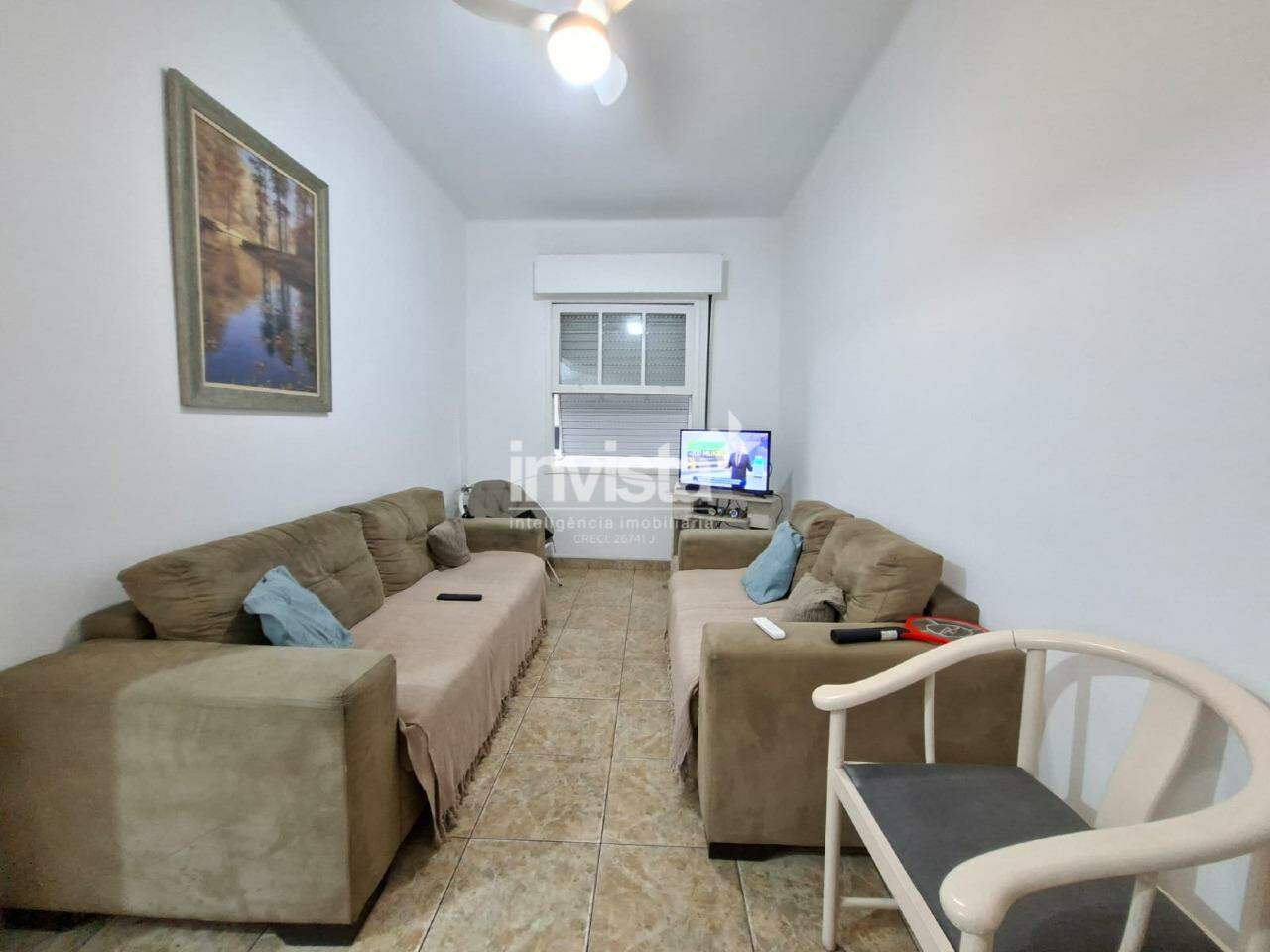C&oacute;digo: 45313 R$ 425.000,00 Apartamento &agrave; venda em Santos-SP no bairro Pomp&eacute;ia, com 1 dormit&oacute;rio e 56m&sup2; 56 m&sup2; 1 quarto 1 vaga - Santos