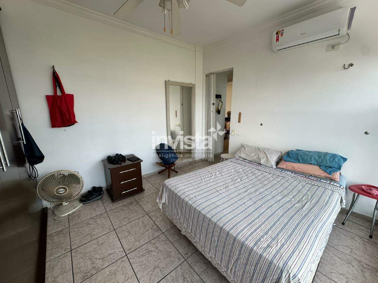 Apartamento Mobiliado de 1 Quarto com Vista Mar! - Santos