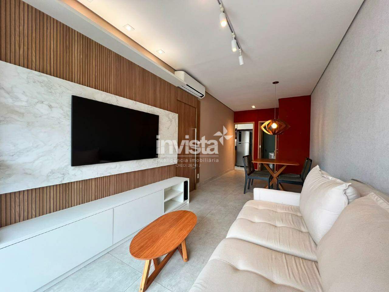 Apartamento para aluguel no bairro Campo Grande - Santos