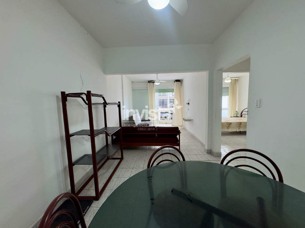 Apartamento para aluguel no bairro Aparecida - Santos