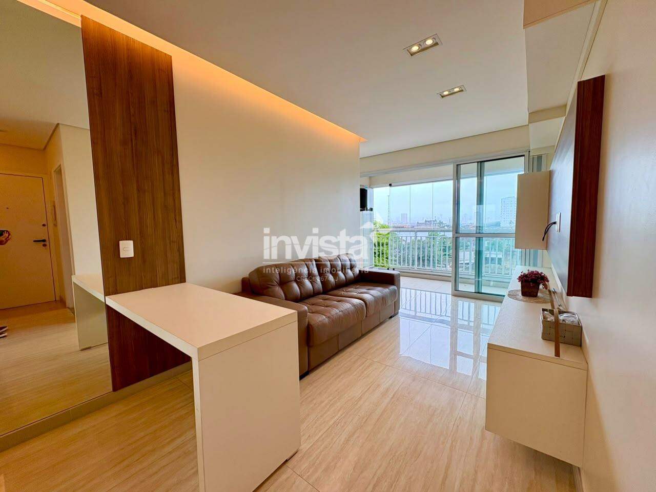 C&oacute;digo: 45361 R$ 399.000,00 Apartamento &agrave; venda em Santos-SP no bairro Vila Mathias, com 1 dormit&oacute;rio e 49m&sup2; 49 m&sup2; 1 quarto 1 vaga - Santos