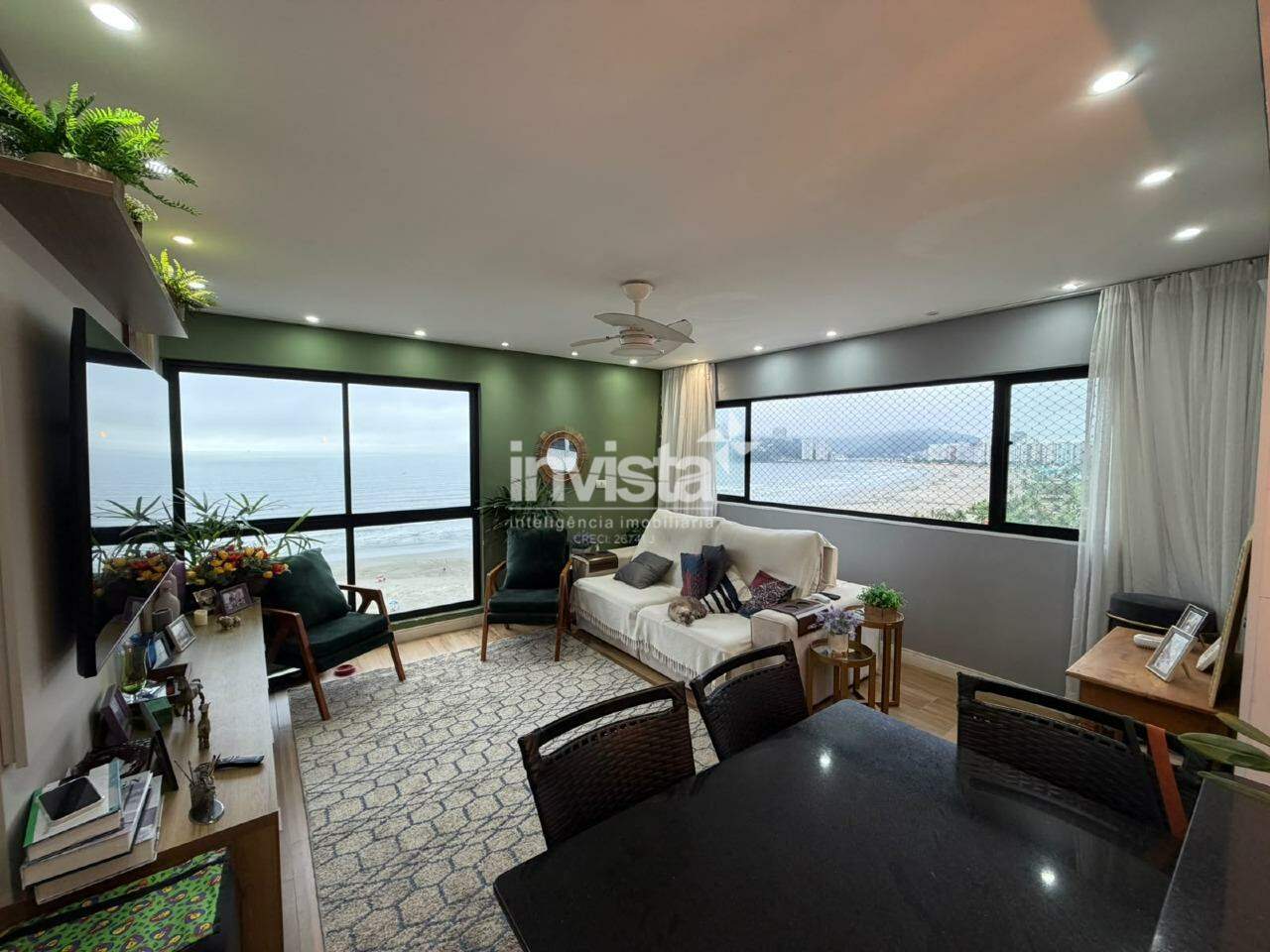 C&oacute;digo: 45362 R$ 595.000,00 Apartamento &agrave; venda em S&atilde;o Vicente-SP no bairro Itarar&eacute;, com 2 dormit&oacute;rios e 84m&sup2; 84 m&sup2; 2 quartos 0 vagas - Santos