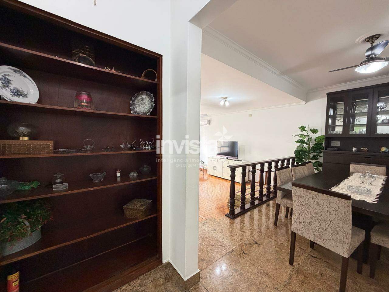 Apartamento &agrave; venda no bairro Pomp&eacute;ia - Santos