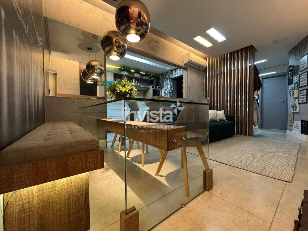 Apartamento &agrave; venda no bairro Encruzilhada - Santos