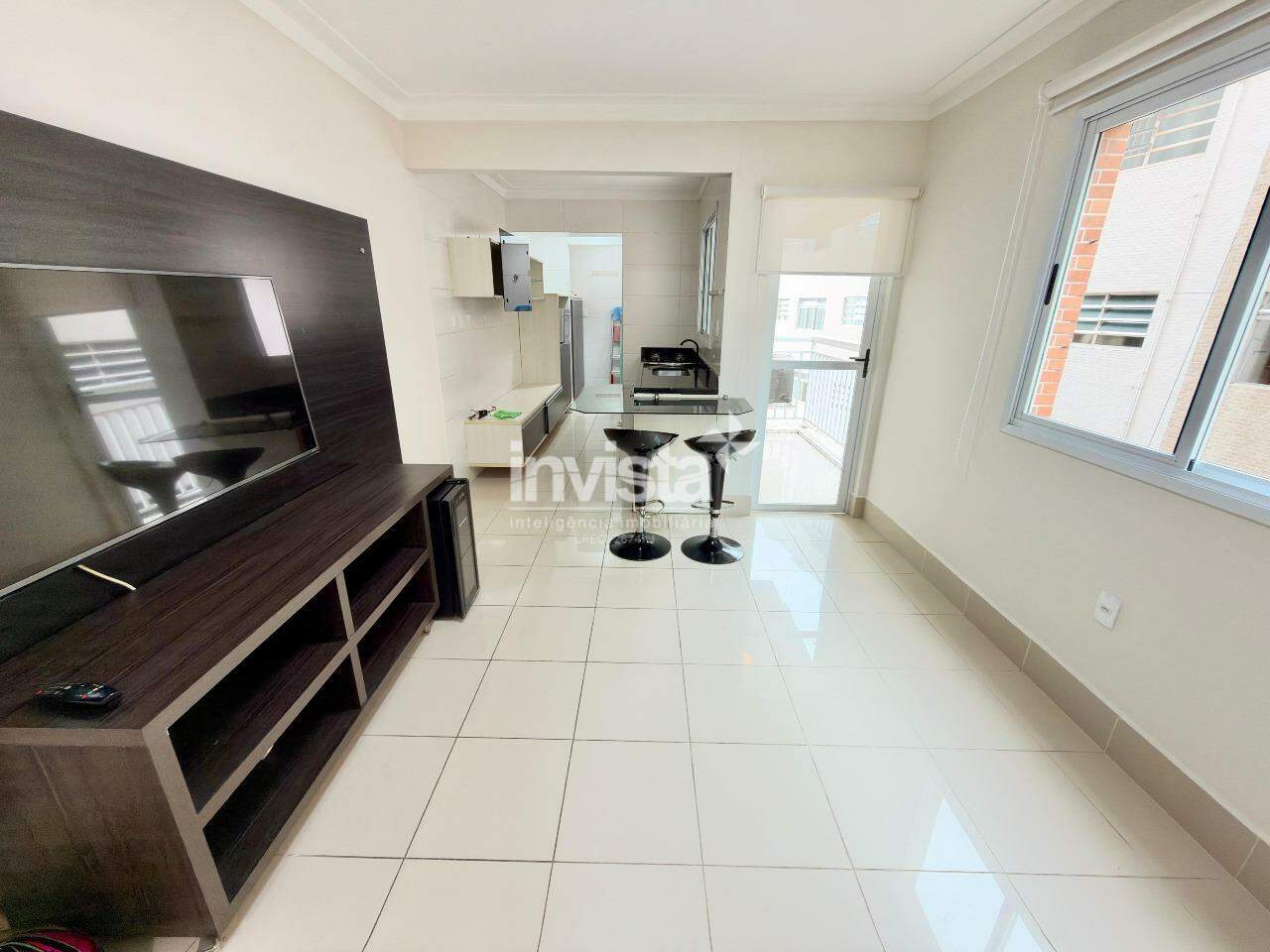 C&oacute;digo: 45378 R$ 570.000,00 Apartamento &agrave; venda em Santos-SP no bairro Ponta da Praia, com 1 dormit&oacute;rio e 44m&sup2; 44 m&sup2; 1 quarto 1 vaga - Santos