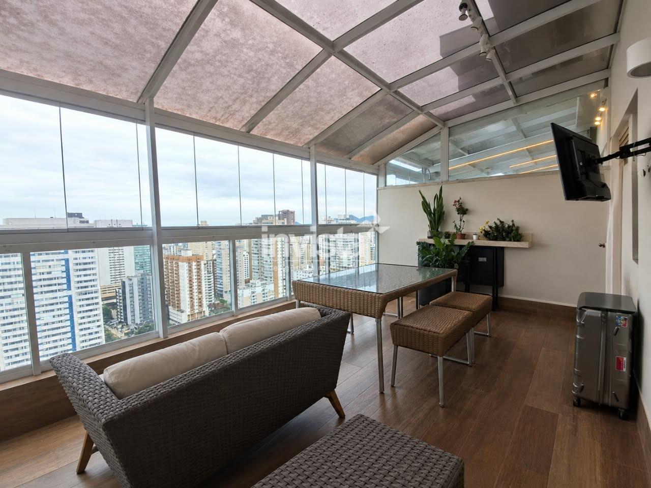 C&oacute;digo: 45381 R$ 1.400.000,00 Cobertura &agrave; venda em Santos-SP no bairro Boqueir&atilde;o, com 2 dormit&oacute;rios e 97m&sup2; 97 m&sup2; 2 quartos 2 vagas - Santos
