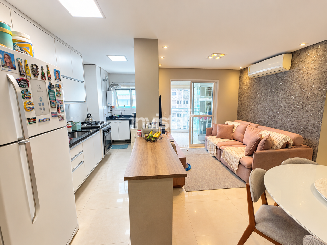 Apartamento &agrave; venda no bairro Pomp&eacute;ia - Santos