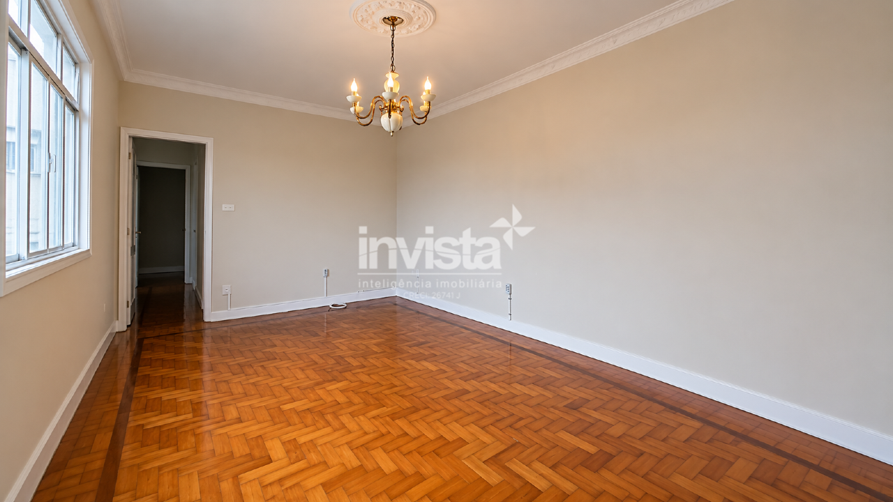 C&oacute;digo: 45387 R$ 6.000,00 Apartamento para alugar em Santos-SP no bairro Vila Belmiro, com 3 dormit&oacute;rios e 100m&sup2; 100 m&sup2; 3 quartos 1 vaga - Santos