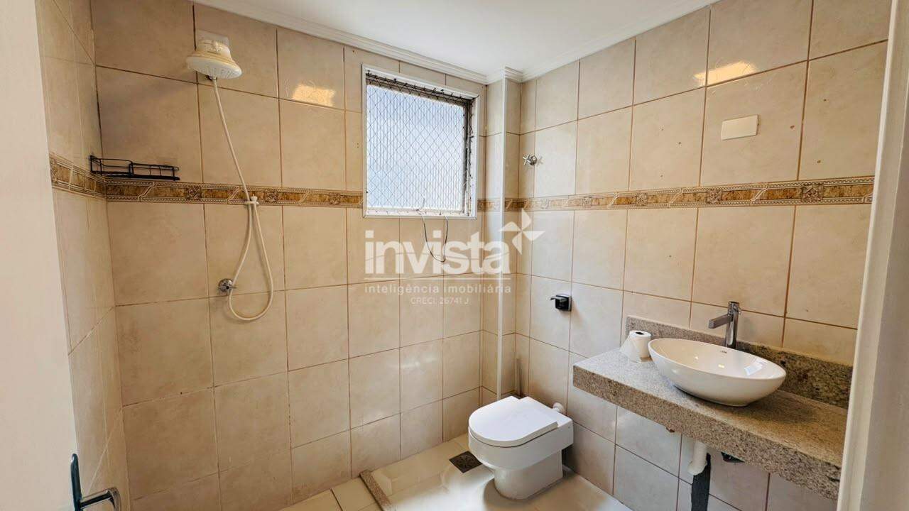 Apartamento para aluguel no bairro Campo Grande - Santos