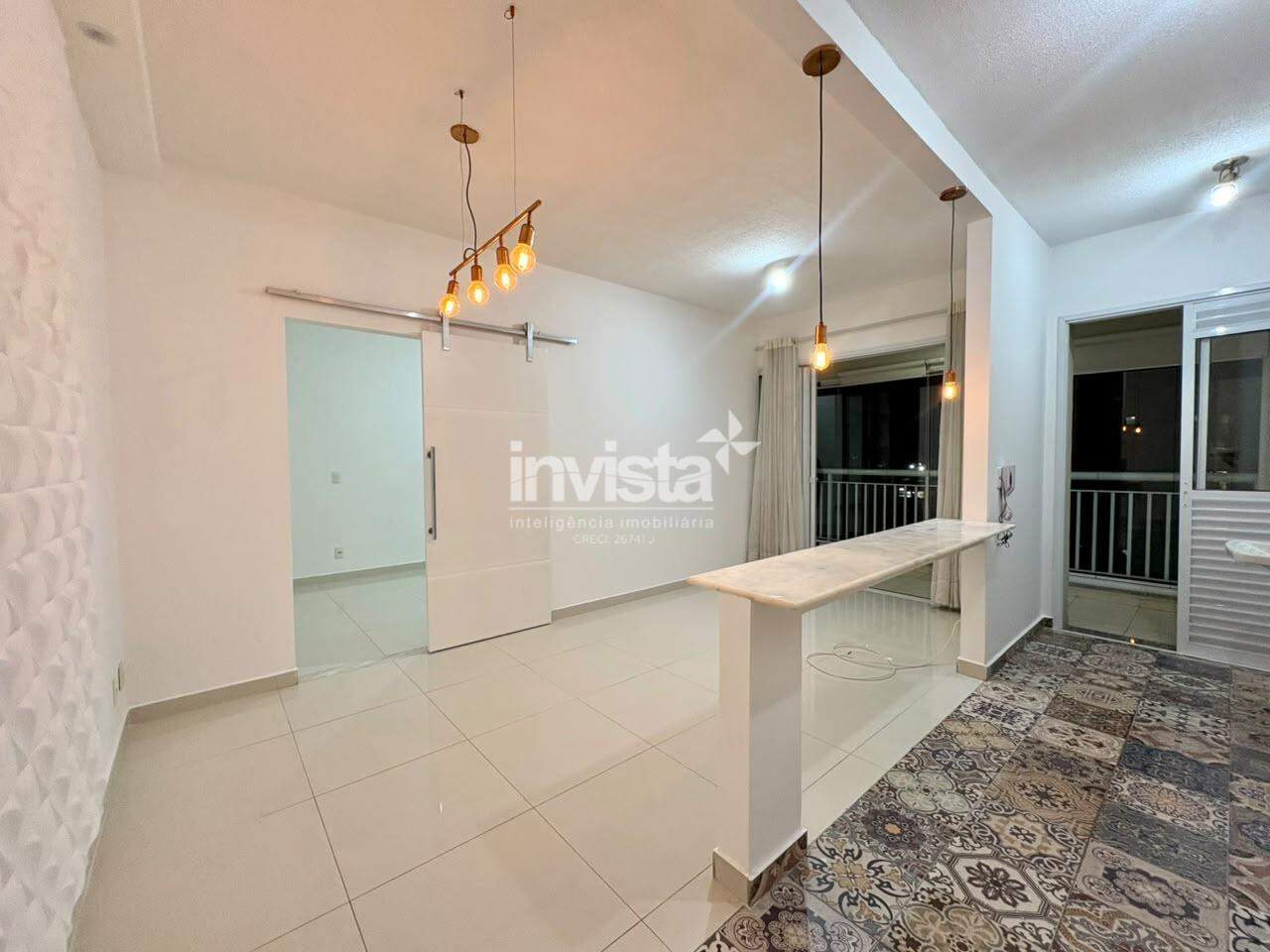 C&oacute;digo: 45403 R$ 3.000,00 Apartamento para alugar em Santos-SP no bairro Vila Mathias, com 1 dormit&oacute;rio e 49m&sup2; 49 m&sup2; 1 quarto 1 vaga - Santos