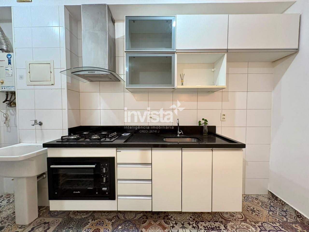 Apartamento para aluguel no bairro Vila Mathias - Santos