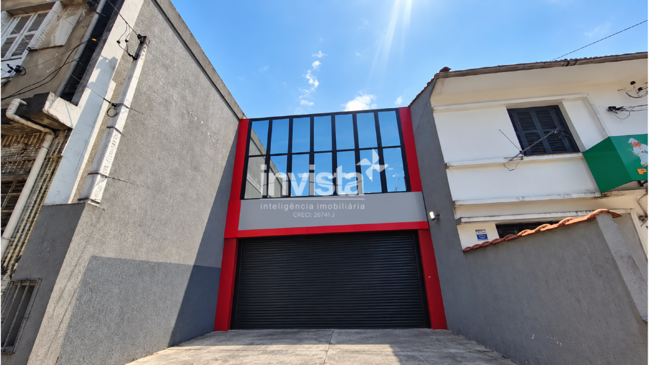 C&oacute;digo: 45404 R$ 15.000,00 Loja para alugar em Santos-SP no bairro Vila Mathias, com 0 dormit&oacute;rio e 250m&sup2; 250 m&sup2; 0 quartos 2 vagas - Santos