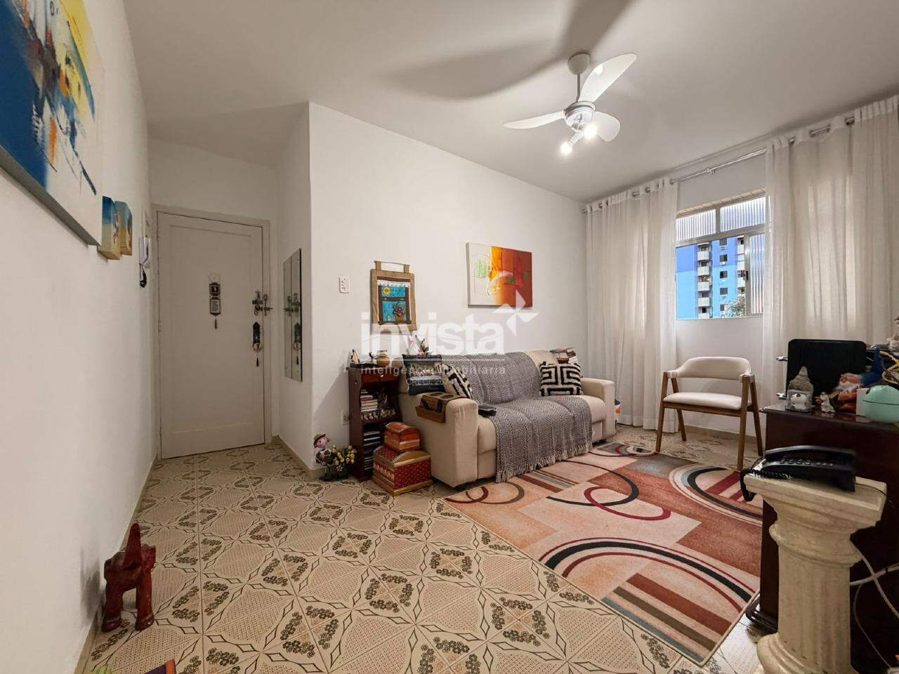 C&oacute;digo: 45408 R$ 385.000,00 Apartamento &agrave; venda em Santos-SP no bairro Encruzilhada, com 2 dormit&oacute;rios e 75m&sup2; 75 m&sup2; 2 quartos 1 vaga - Santos