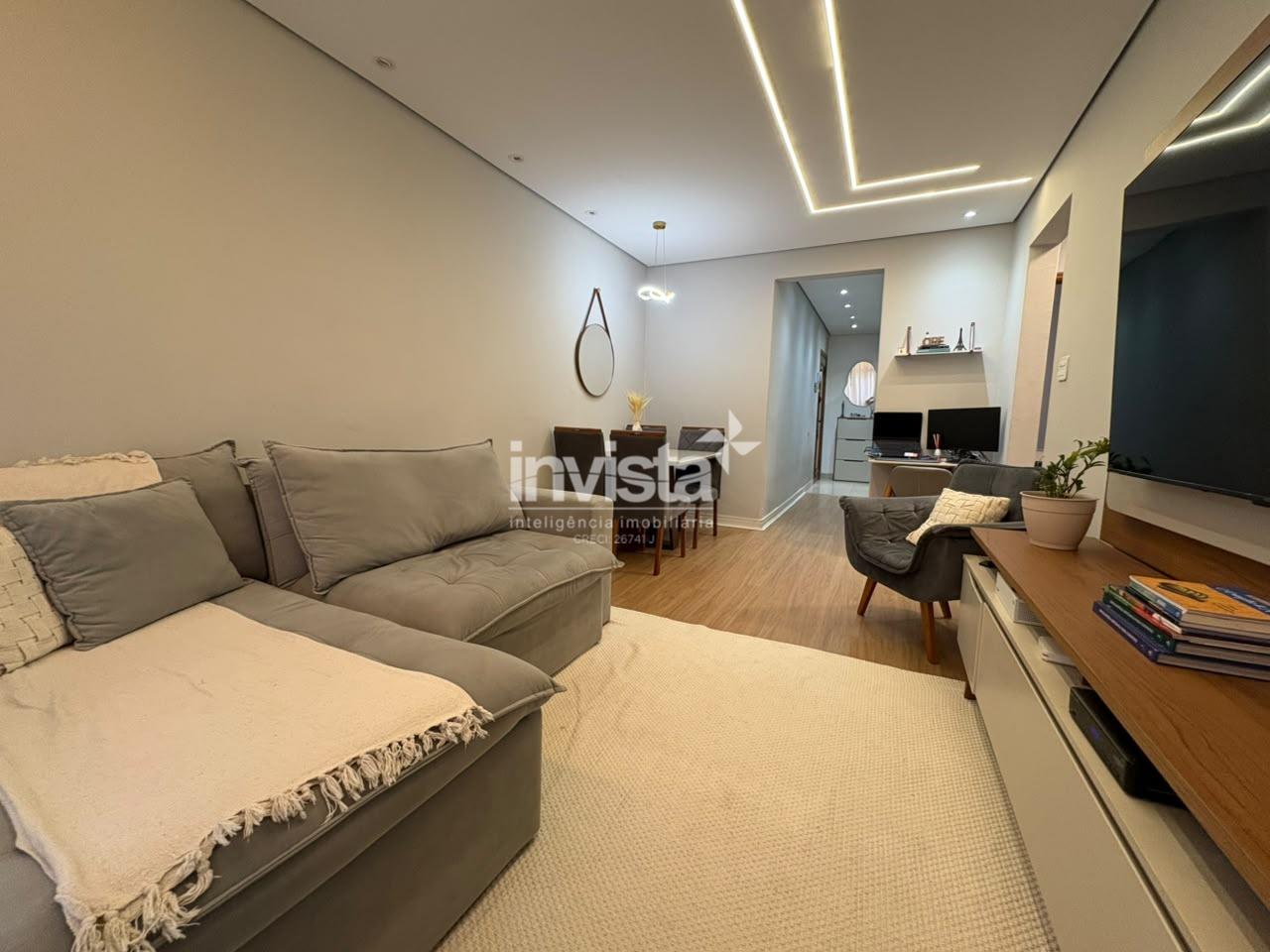 C&oacute;digo: 45412 R$ 440.000,00 Apartamento &agrave; venda em Santos-SP no bairro Campo Grande, com 2 dormit&oacute;rios e 68m&sup2; 68 m&sup2; 2 quartos 1 vaga - Santos